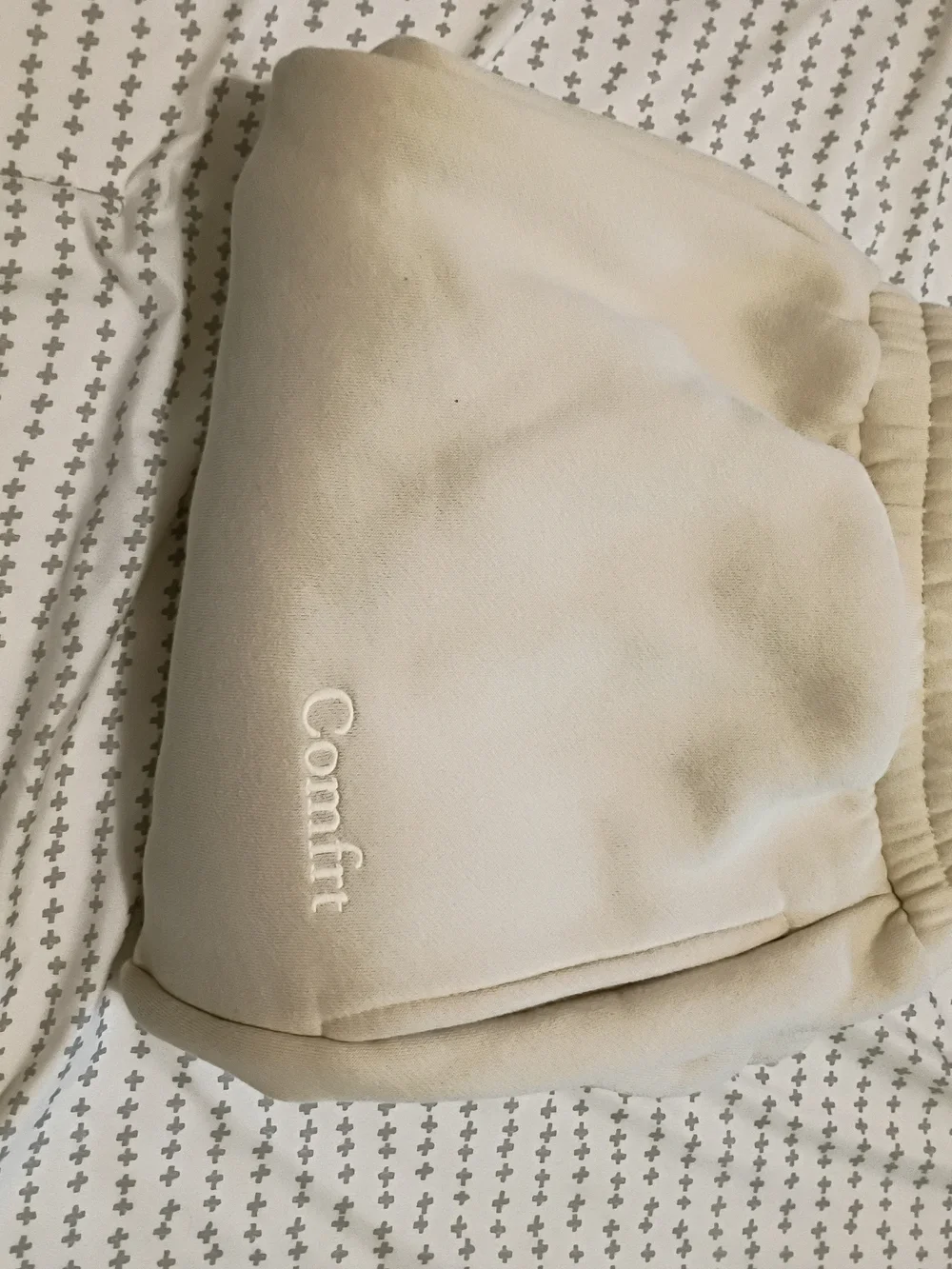 Comftr Men's Cream Sweatpants Joggers